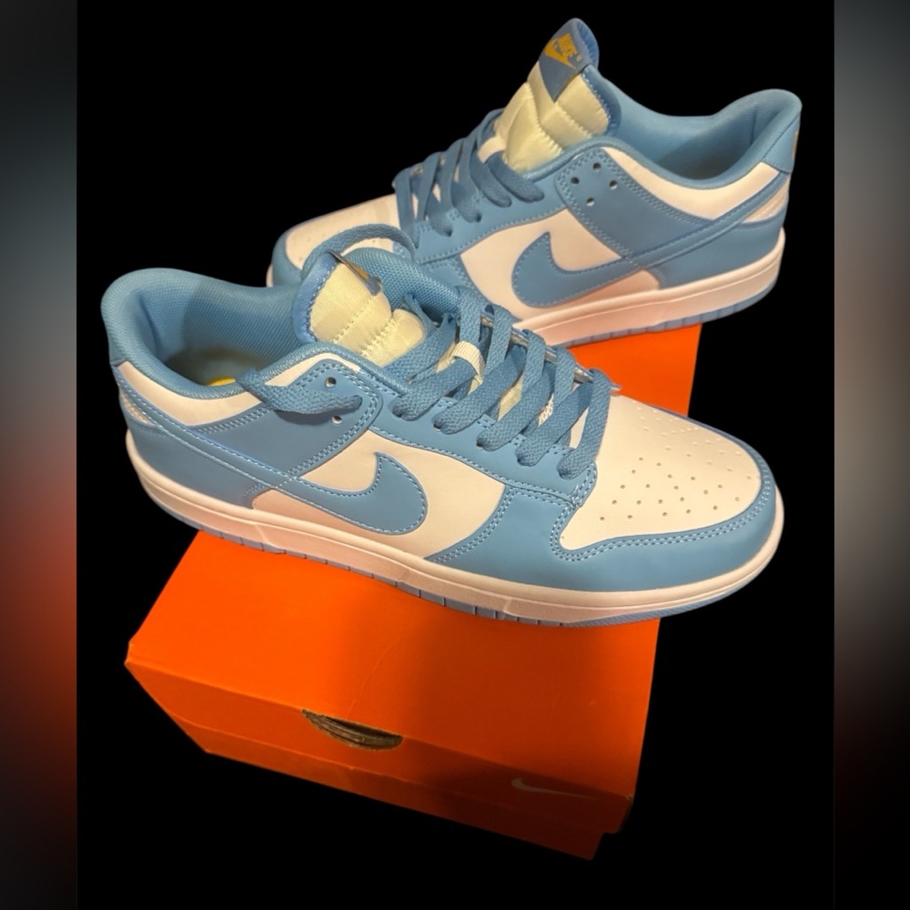 Nike Dunks Sail/Coast/University Gold women’s size 8.5